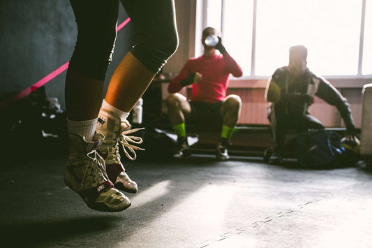 People working out at the gym